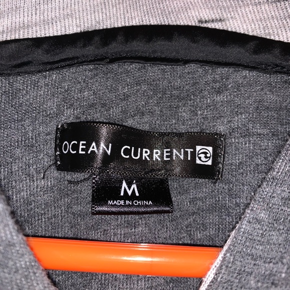 Grey and white zip up hoodie - Picture 7 of 8